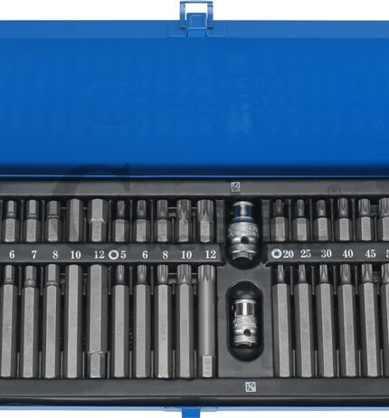 Antgalių komplektas TORX HEX SPLINE 40 dalių