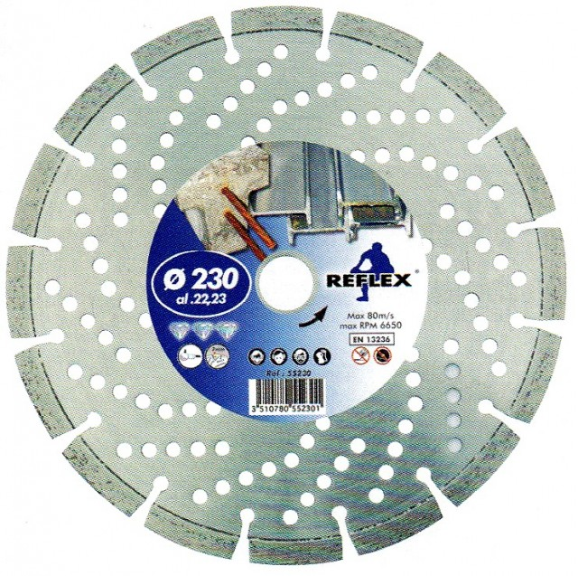 Diskas deimantinis 230mm Diskas deimantinis 230mm