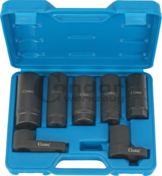 Galvučių rinkinys lambda zondui 7 dalių Galvučių rinkinys lambda zondui 7 dalių