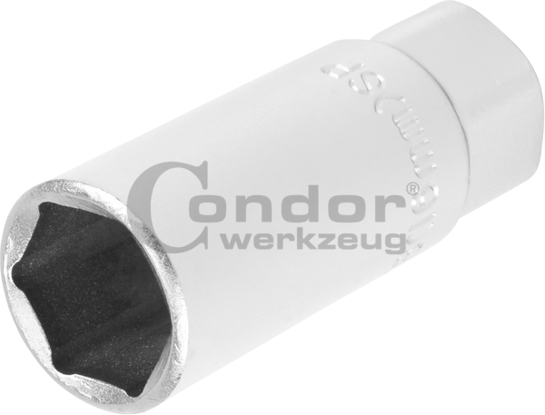 Galvutė žvakėms 3/8" 16mm. 6-kampė Galvutė žvakėms 3/8" 16mm. 6-kampė