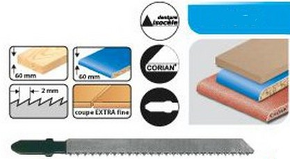 Geležtė siaurapjūkliui 75mm