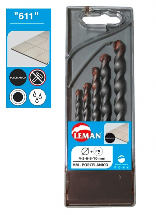 Grąžtų plytelėms komplektas (4-10 mm) Grąžtų plytelėms komplektas (4-10 mm)