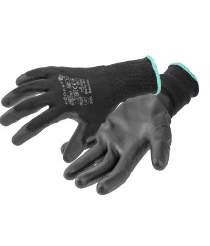 HOGERT darbo pirštinės polyester/polyurethane 9 dydis