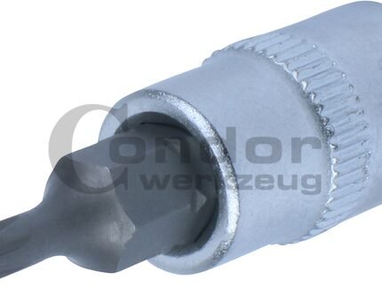 Įpresuotas 1/4 antgalis T10 TORX