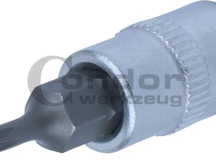 Įpresuotas 1/4 antgalis T8 TORX
