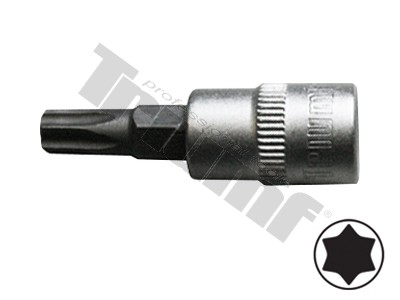 Įpresuotas T27 TORX antgalis 3/8" terkšlei
