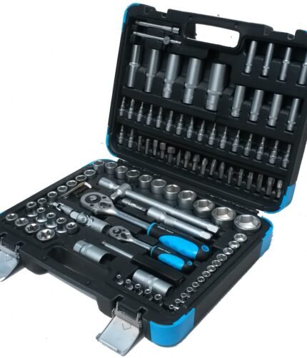 Įrankių komplektas CV 1/4 + 1/2 / 108 dalių