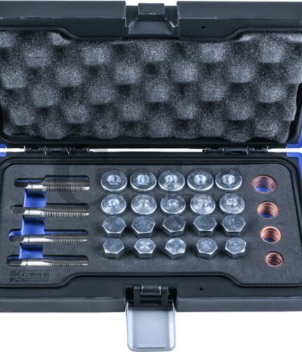 Karterio alyvos išleidimo varžtų komplektas 64 dalių