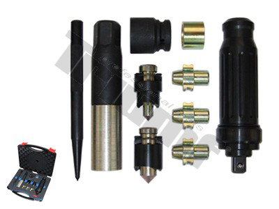 Komplektas varžtams "Slapukams" atsukti