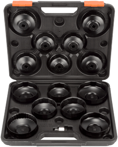 Lėkštelių komplektas tepalo filtrams / 15 dalių