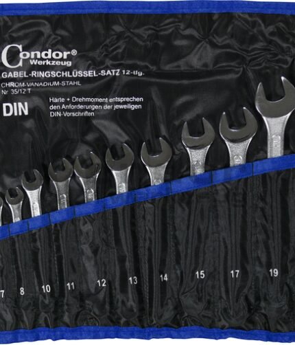 Kombinuotų raktų komplektas (6-22mm) / 12dalių