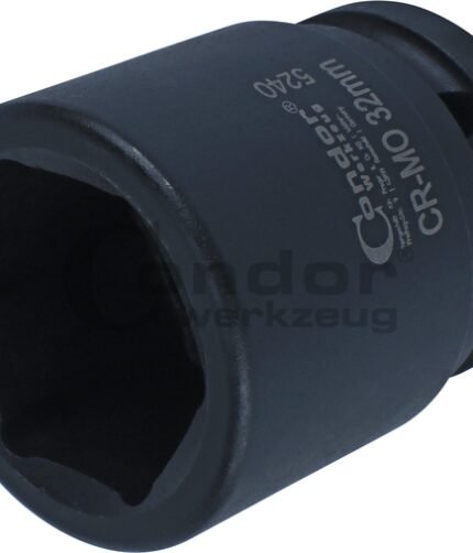 Smūginė galvutė 3/4 32mm 6-kampė