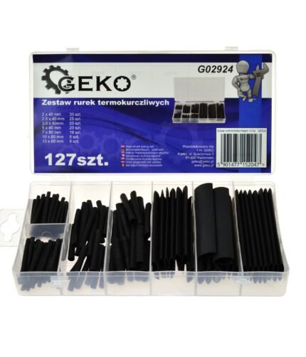 Termo žarnelės (kembrikai) juodi 127vnt