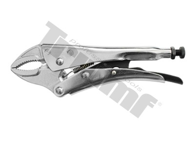 Užspaudžiamos replės su užveržimu / 250mm ilgio