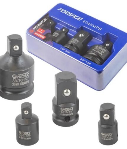 Smūginių adapterių komplektas Cr-Mo 4dalių