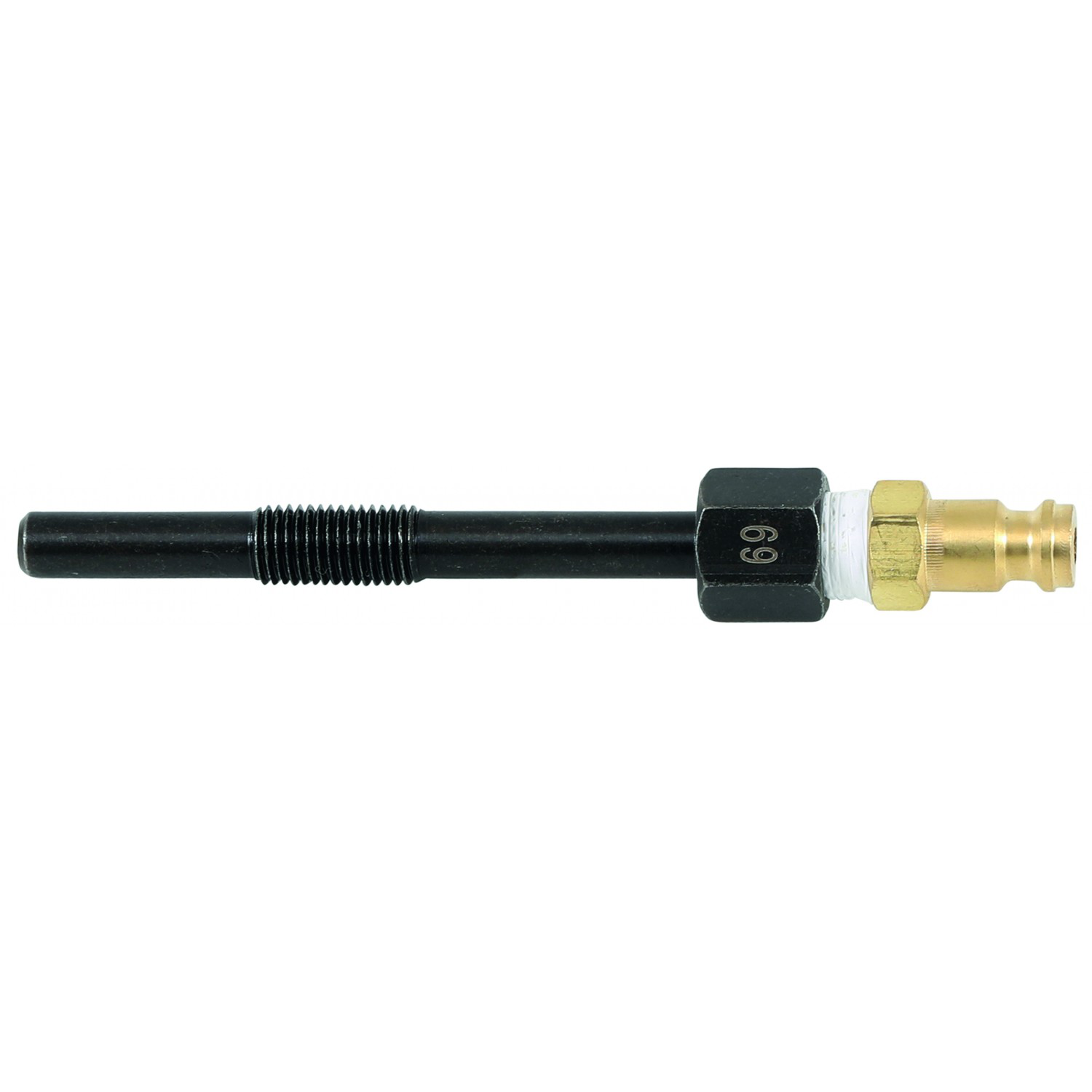 Adapteris dyzel kompresijai M8x1.0 / 66mm ilgio Adapteris dyzel kompresijai M8x1.0 / 66mm ilgio