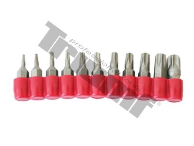 Antgaliai 1/4 TORX T7-T45 11dalių