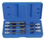 Antgaliai ilgi L110mm 3/8'' Torx T25-T60 7 dalių