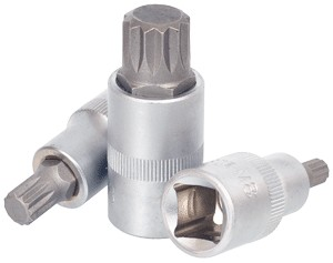 Antgalis 1/2 įpresuotas M18mm*55mm SPLINE