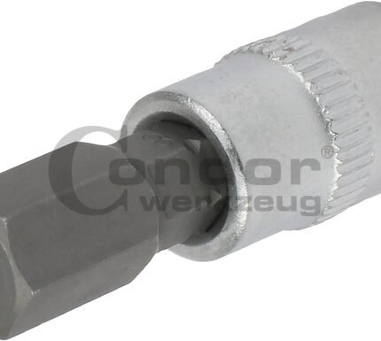 Antgalis įpresuotas 1/4" H8mm HEX