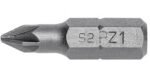 Antgaliai PZ1 / 25mm*5vnt. / S2 plieno