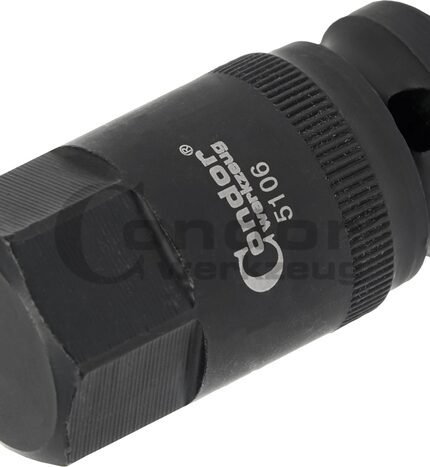 Antgalis smūginis H24mm šešiakampis 1/2