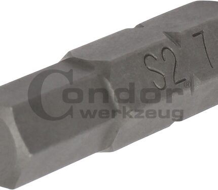 Antgalis šešiakampis HEX7 / 8mm / 30mm ilgio