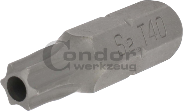 Antgalis TORX su skyle T40 / 8mm / 30mm ilgio Antgalis TORX su skyle T40 / 8mm / 30mm ilgio