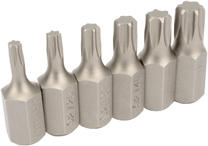 Antgalių komplektas TORX (T20-T50) / 10mm