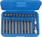 Antgalių komplektas TORX 23dalių