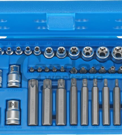 Antgalių komplektas TORX + E-profil galvos 35dalių