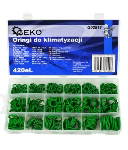 Apvalių tarpinių komplektas kondicionieriams / 420vnt.