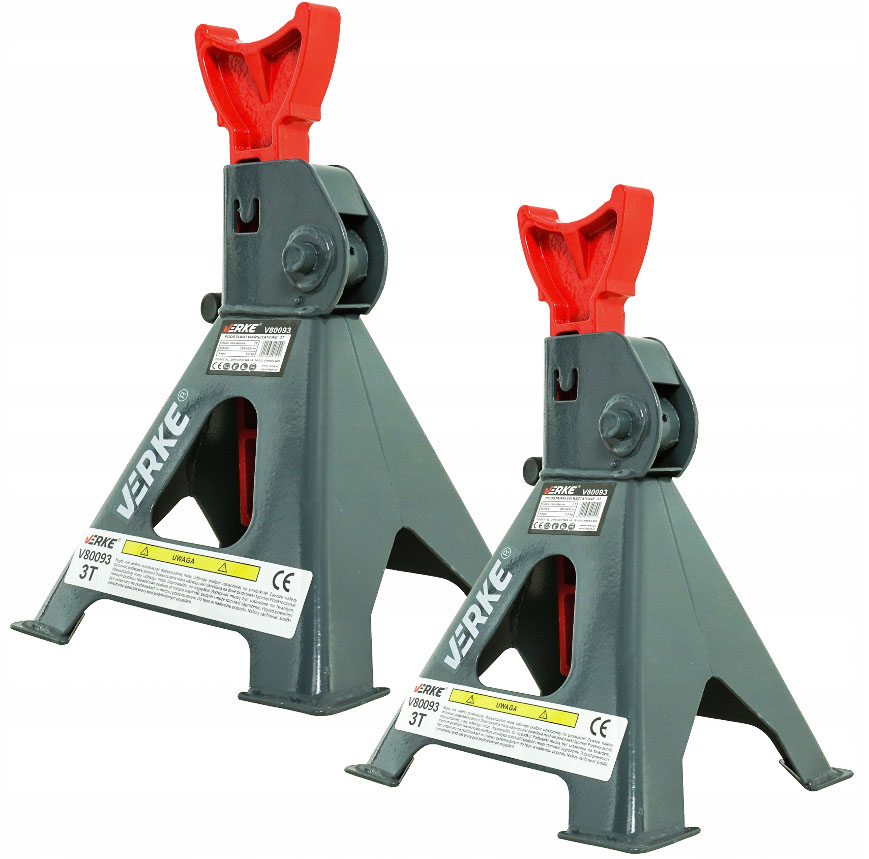 Atramų komplektas 3tonų / 2vnt. / 285-425mm Atramų komplektas 3tonų / 2vnt. / 285-425mm