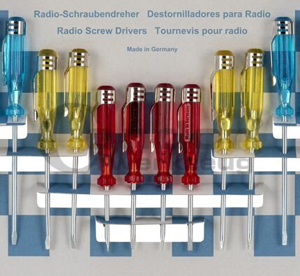 Atsuktuvai preciziniai 12vnt.su metal.segtuku