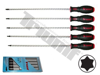 Atsuktuvų komplektas TORX - Extra ilgi 300mm
