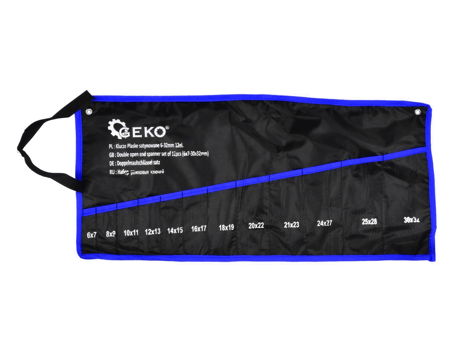 Brezentinis dėklas kombi raktams 12d. 6-32mm Brezentinis dėklas kombi raktams 12d. 6-32mm