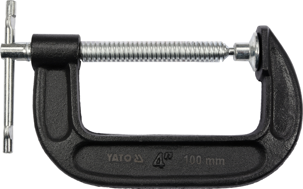 C-formos spaustuvas 100mm C-formos spaustuvas 100mm