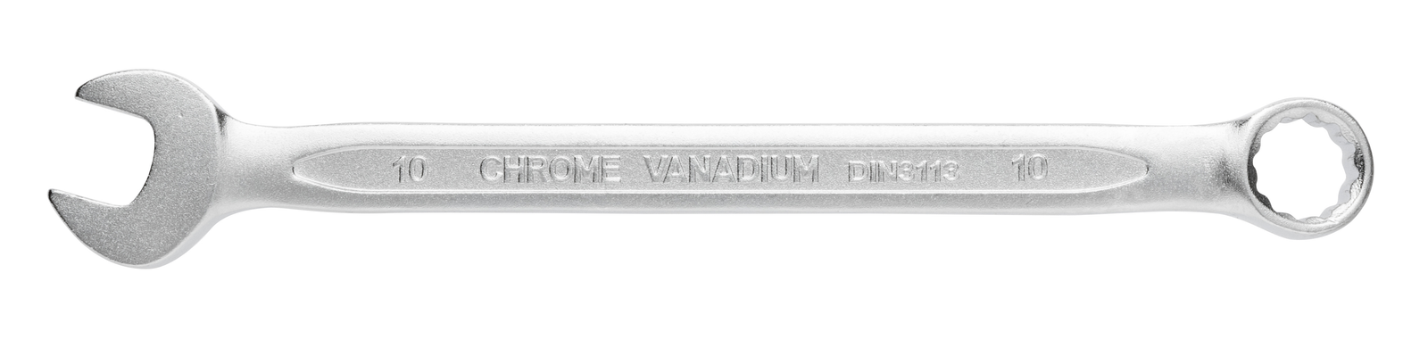 Kombinuotas raktas 10mm / CrV DIN-3113 Kombinuotas raktas 10mm / CrV DIN-3113