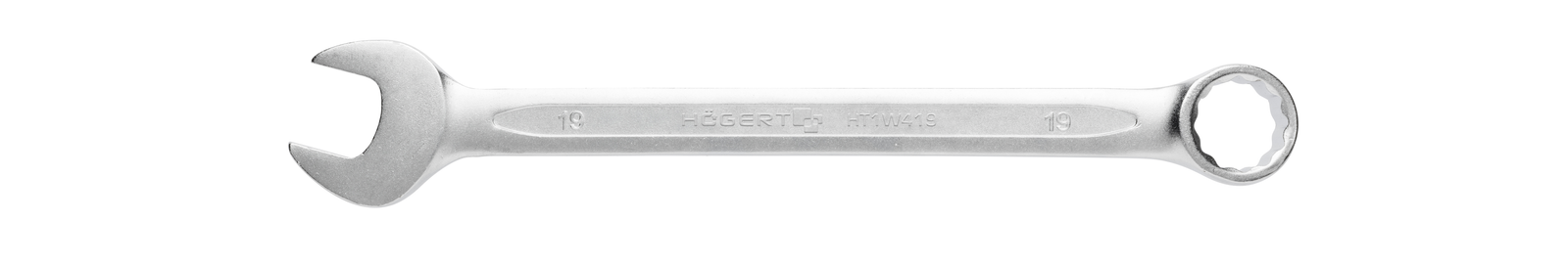 Kombinuotas raktas 19mm / CrV DIN-3113 Kombinuotas raktas 19mm / CrV DIN-3113