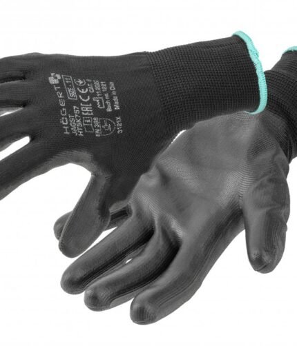 Darbo pirštinės polyester/polyurethane 10 dydis