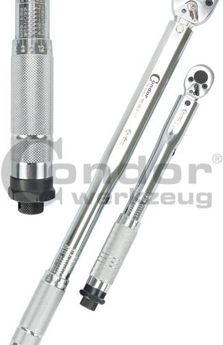 Dinamometrinis raktas 3/8" 14-110 Nm