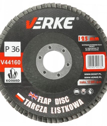 Žiedlapinis diskas medžiui / metalui 125mm  P36