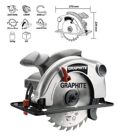 Diskinis pjūklas 1200W