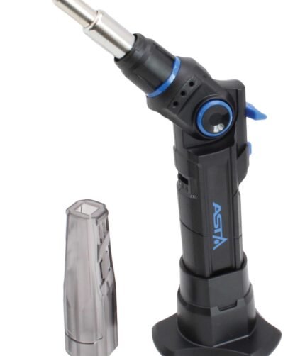 Dujinis lituoklis su apšvietimu ir pūtimo f-ja