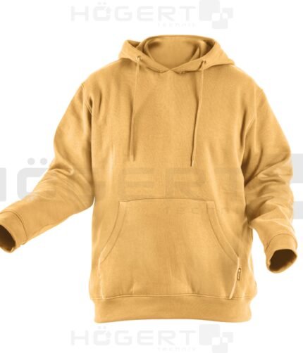 DŽEMPERIS MEDVILNINIS NIERS GELTONOS SPALVOS DYDIS S