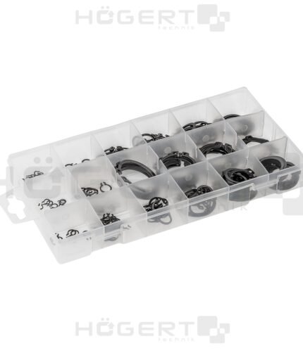 Fiksavimo žiedų komplektas / išoriniai / 150dalių