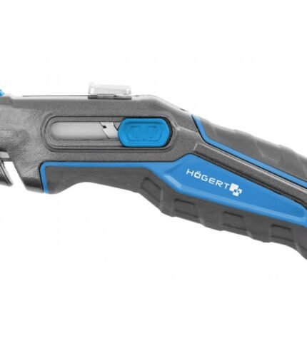 Fiksuojamas peilis trapecine geležte 19x60mm / SK2H plieno