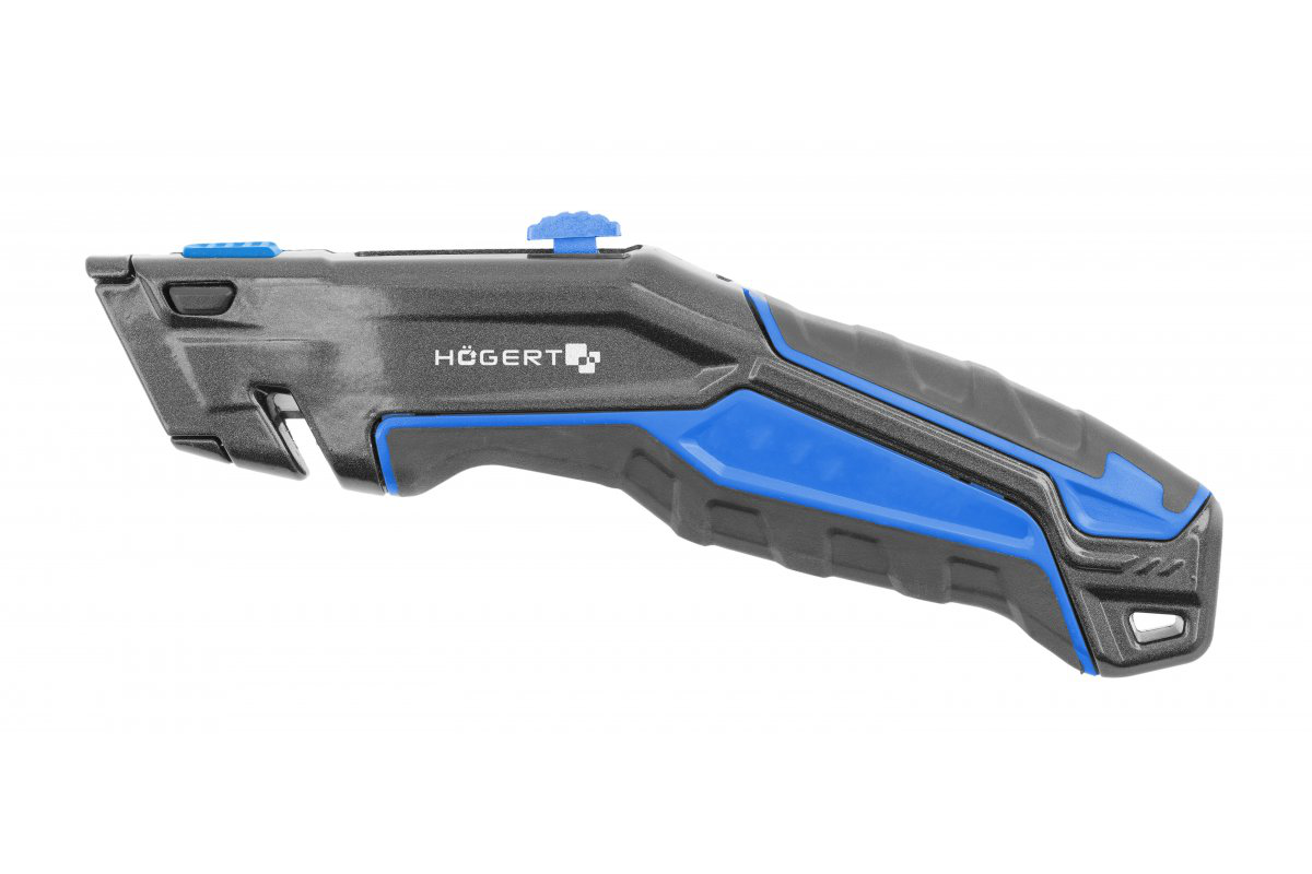 Fiksuojamas peilis trapecine geležte 19x60mm / SK5 plieno Fiksuojamas peilis trapecine geležte 19x60mm / SK5 plieno