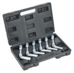 Galvučių komplektas žvakėms 3/8'' 150mm / kardaninės