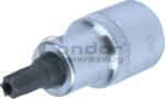 Galvutė 1/2 T40*55mm su skylute TORX